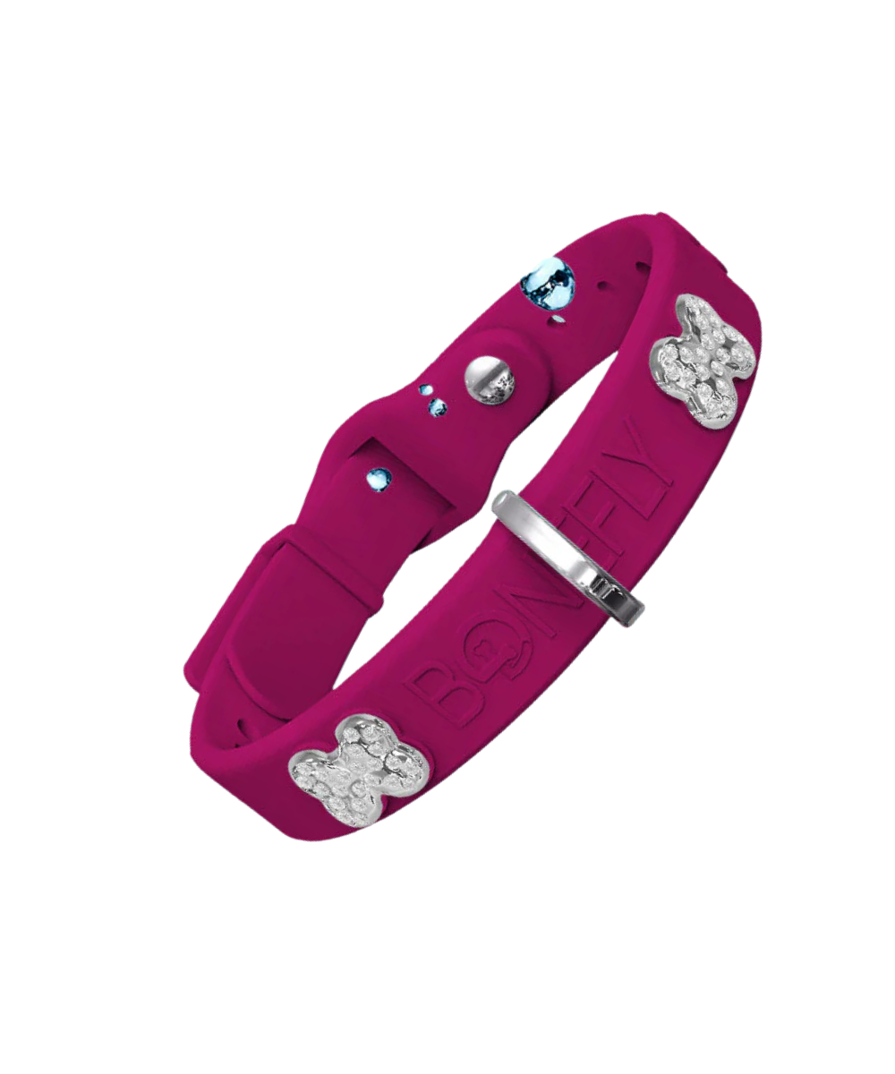 Boneflex+ Signature Silver Bones Collar